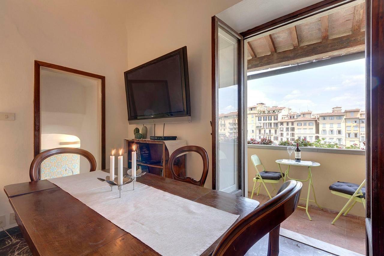 פירנצה Historical Apartment Spectacular Arno View With Balcony From 12 Th Century. מראה חיצוני תמונה